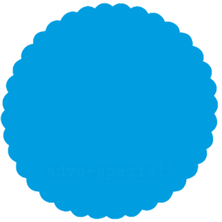 Siegelsterne advo-spezial, selbstklebend,  55 mm, blau